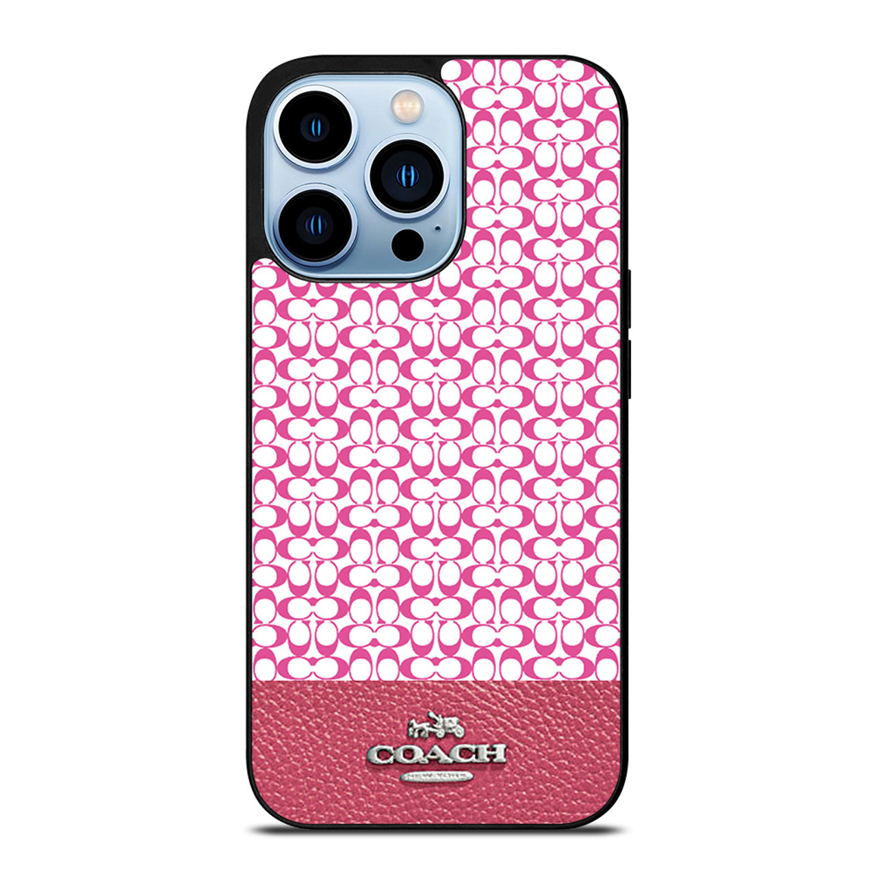 COACH NEW YORK PINK iPhone 13 Pro Max Case Cover